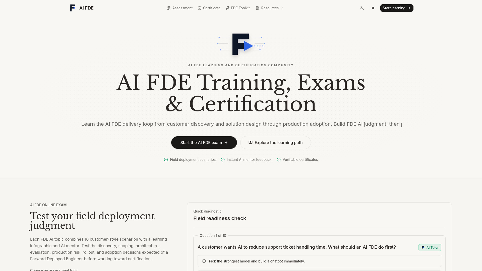 AI FDE