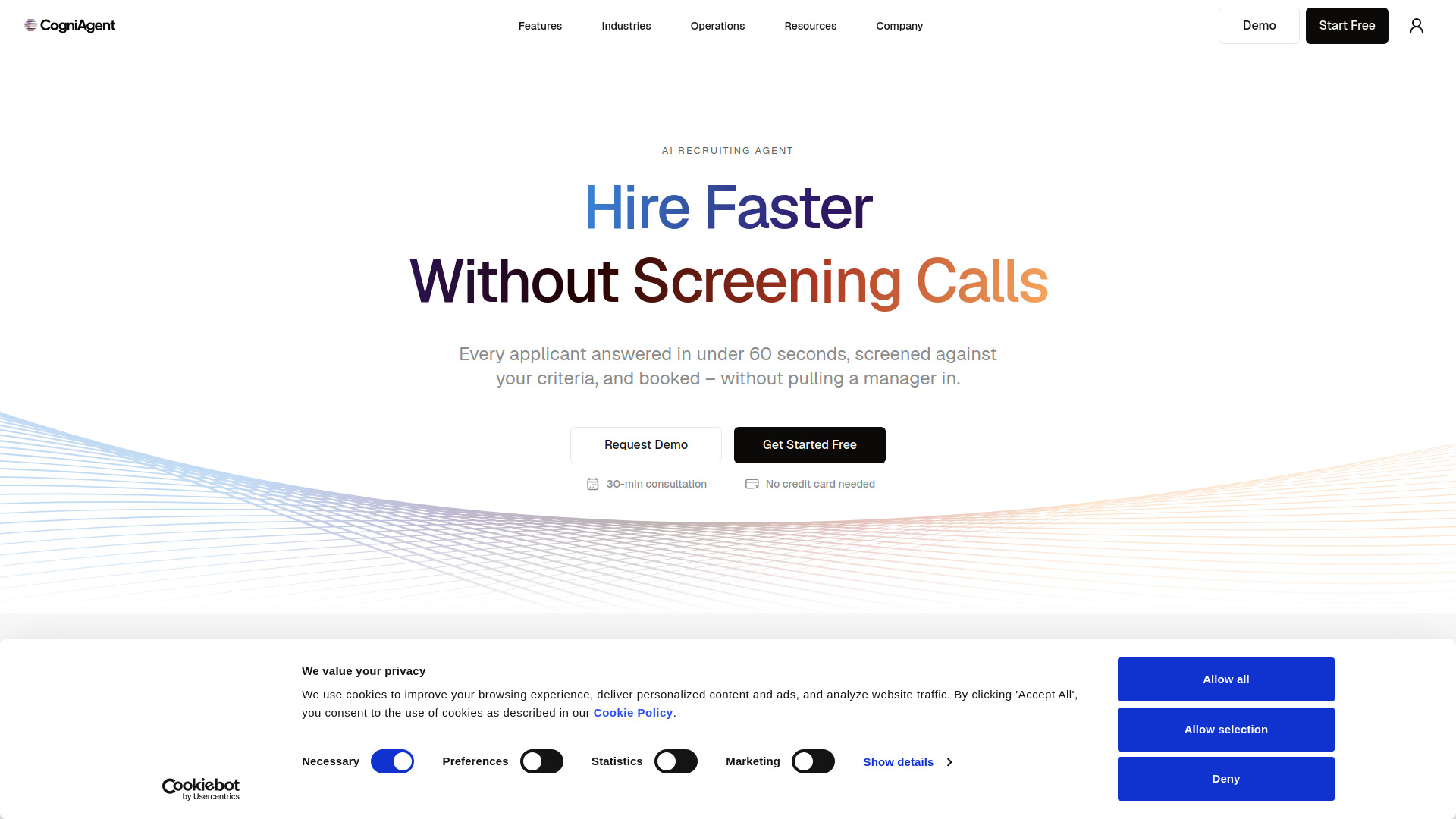 Agent de recrutement IA par CogniAgent