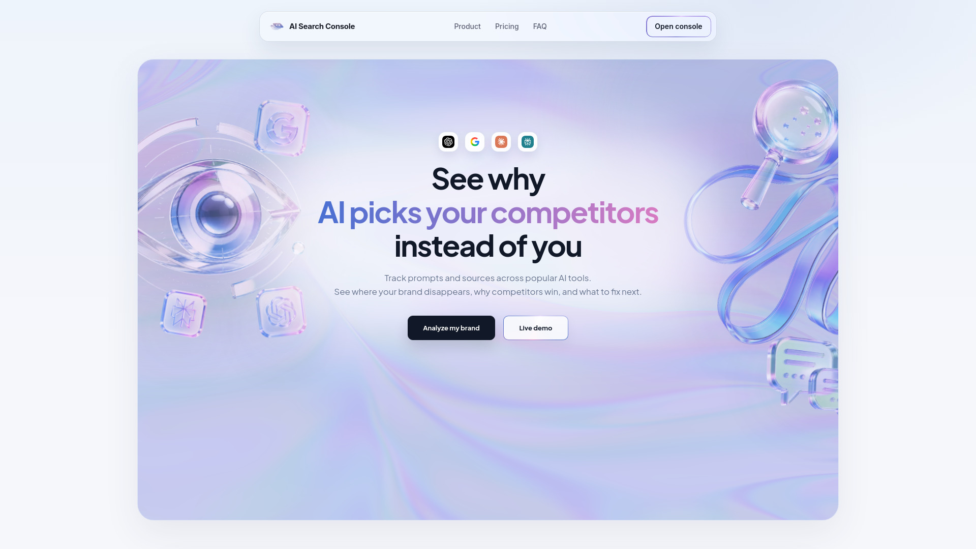 AI Search Console