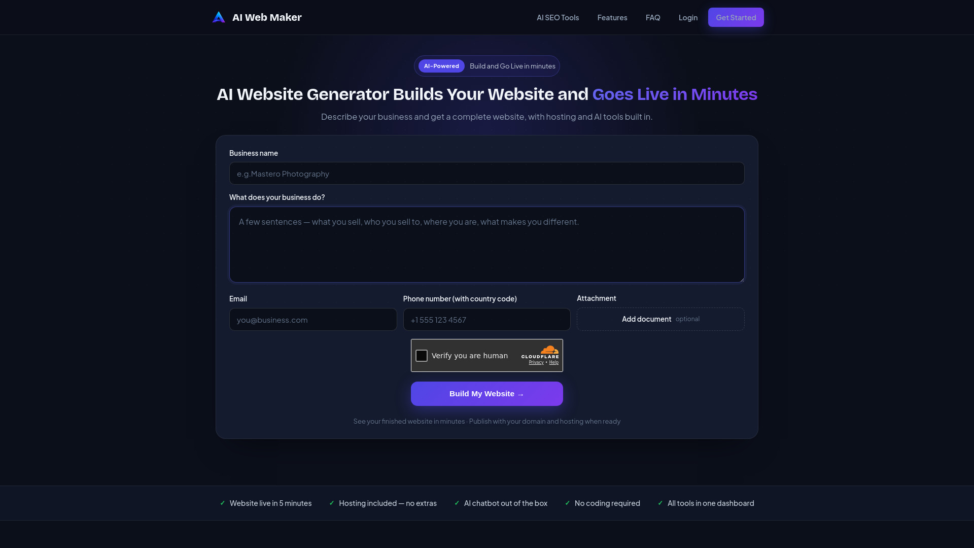 AI Web Maker