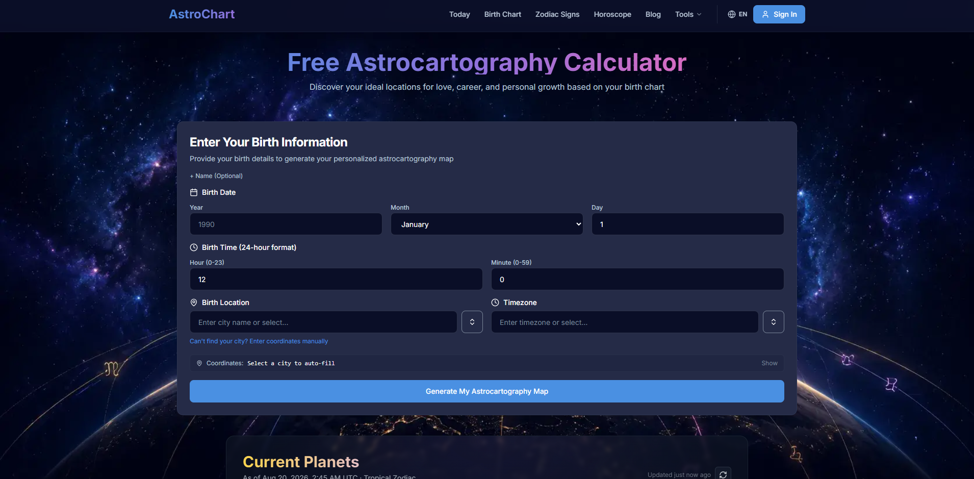 AstroChart