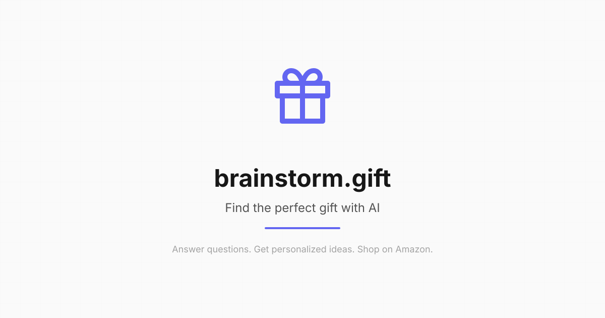 Brainstorm.gift