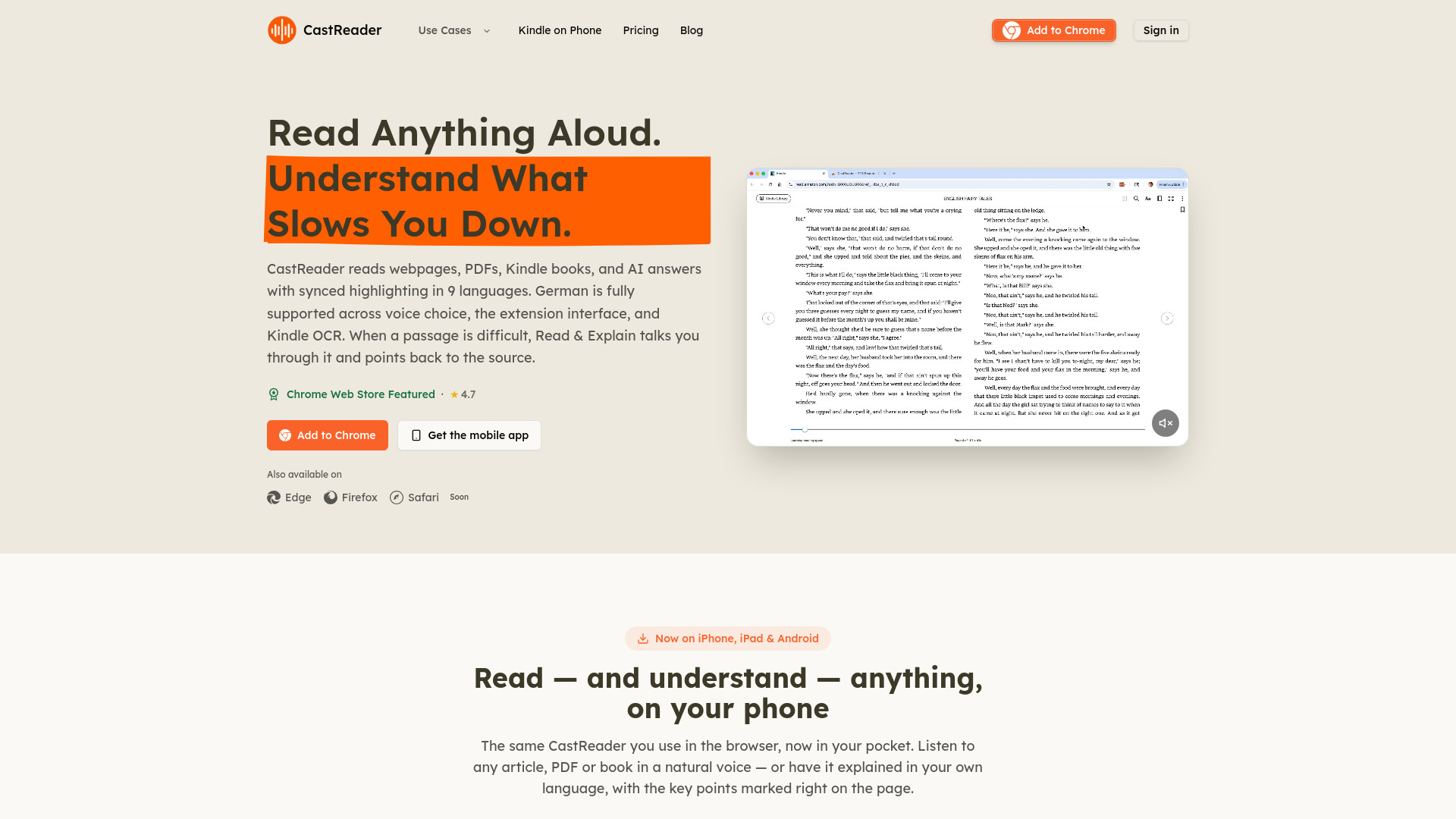 CastReader