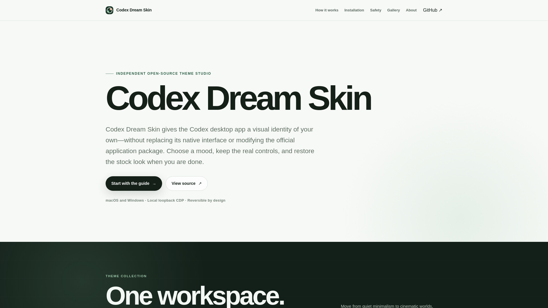 Codex Dream Skin