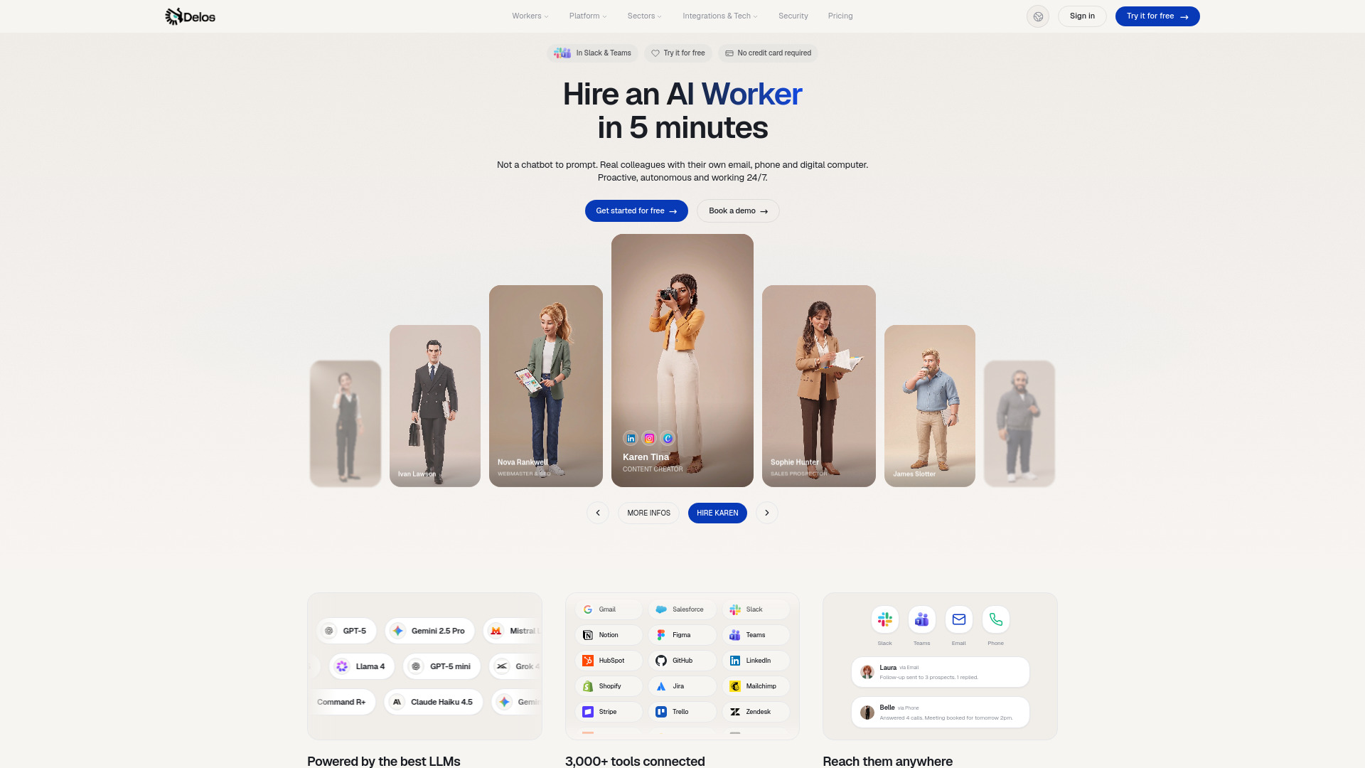 Delos Workers