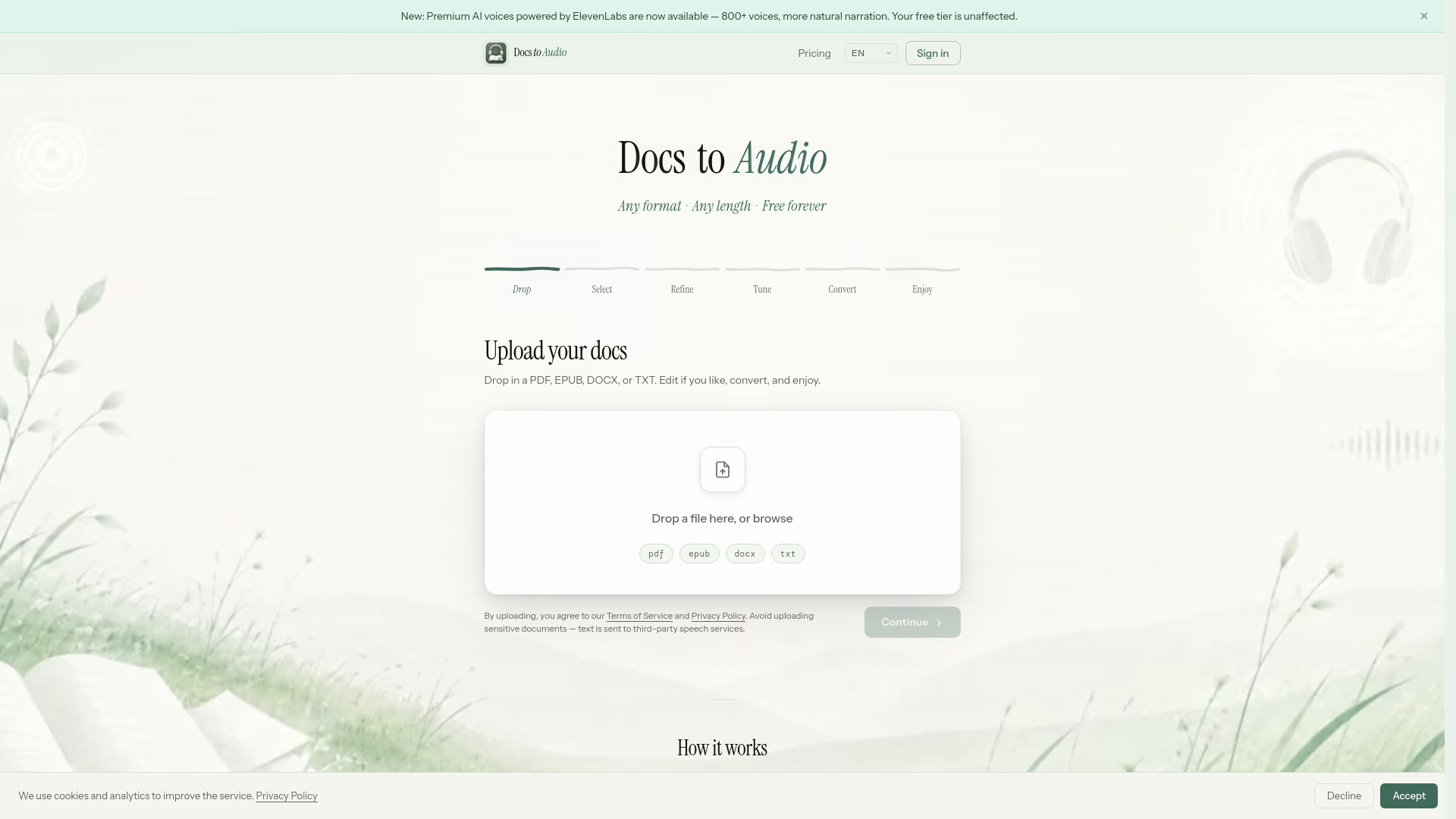 DocstoAudio