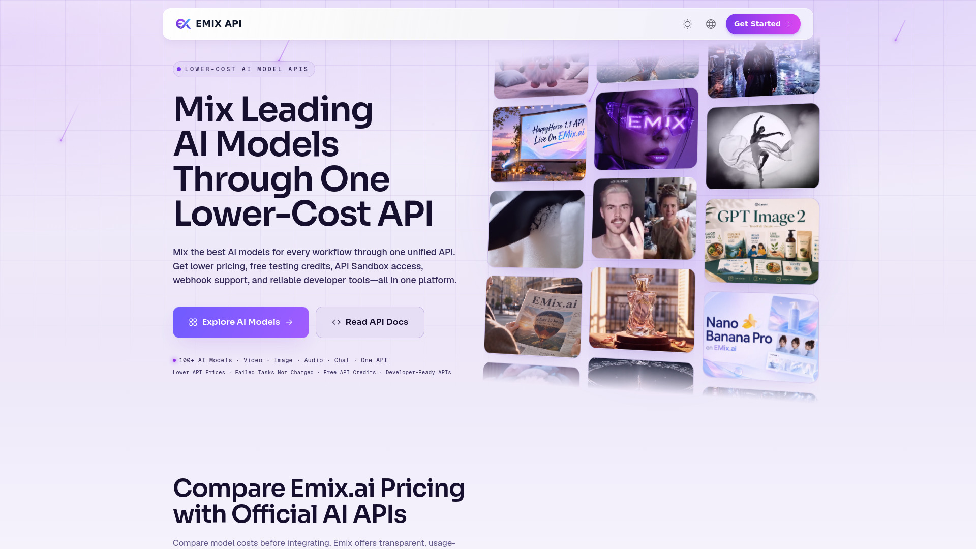 EMIx.ai: मल्टीमॉडल विकास के लिए कम लागत वाली AI API