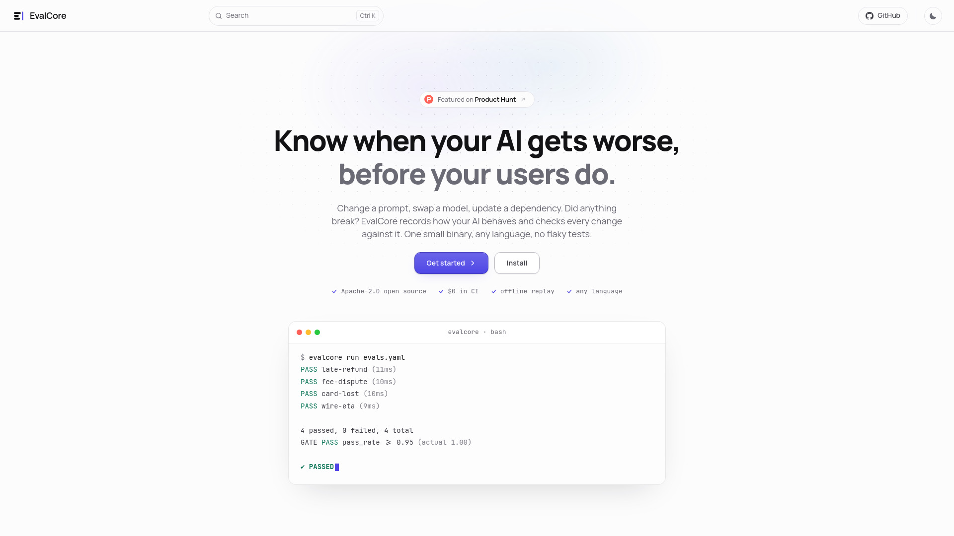 EvalCore