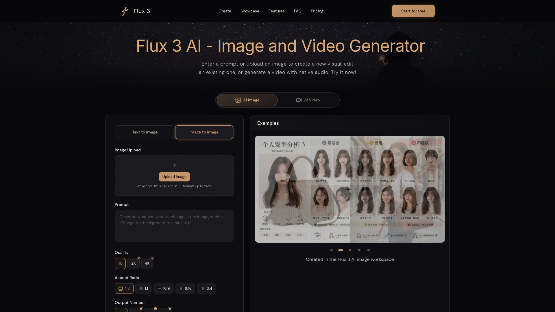 Flux 3 AI – Bild- und Videogenerator