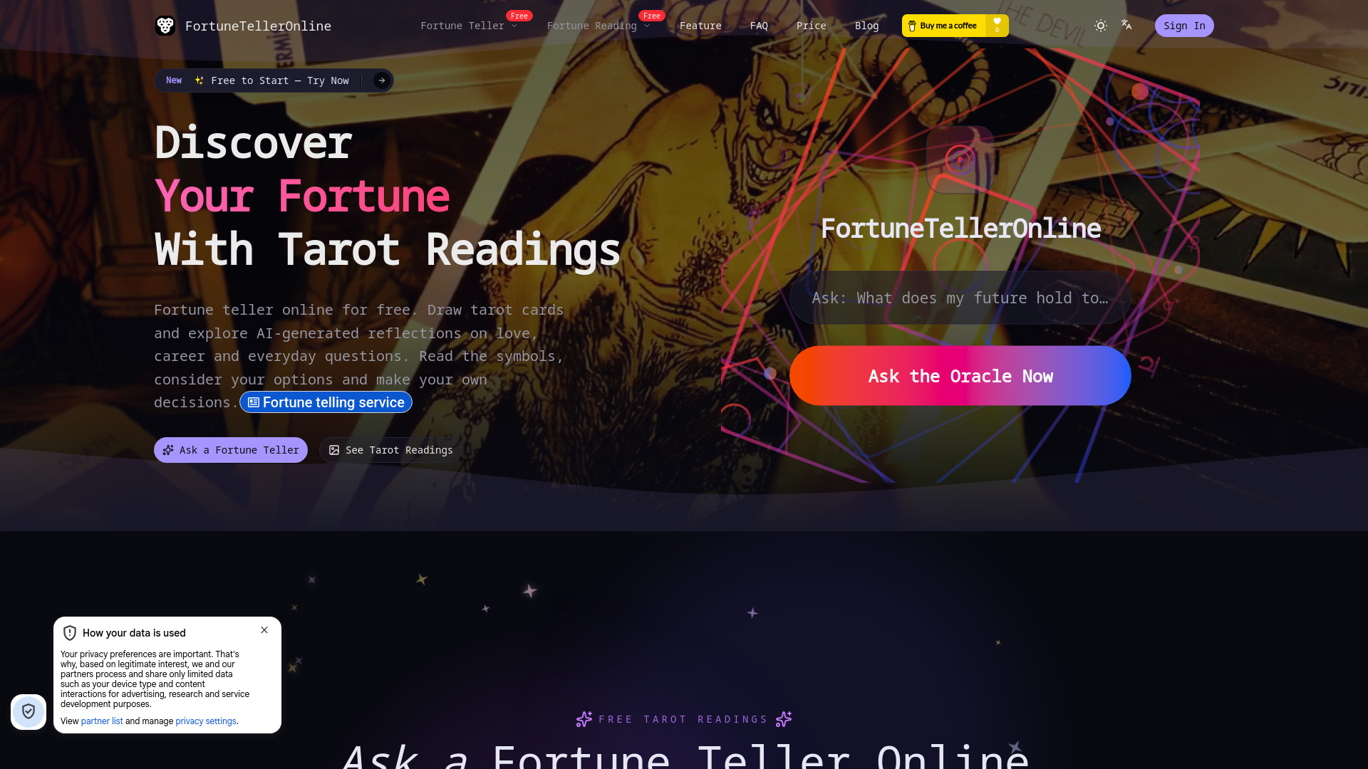 Fortune Teller Online