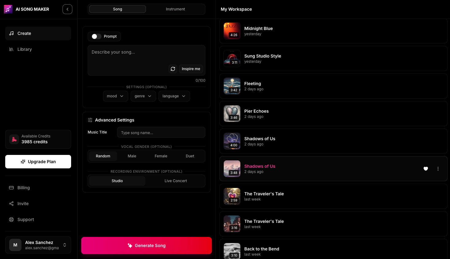Ai Song Maker