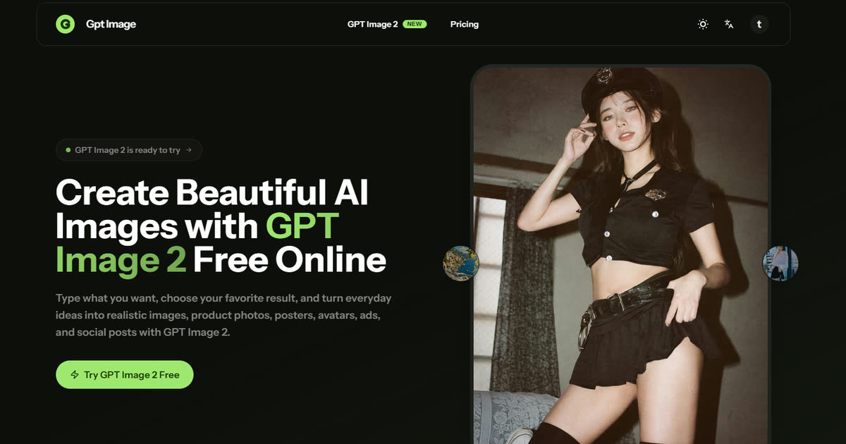 Free GPT Image 2 generator