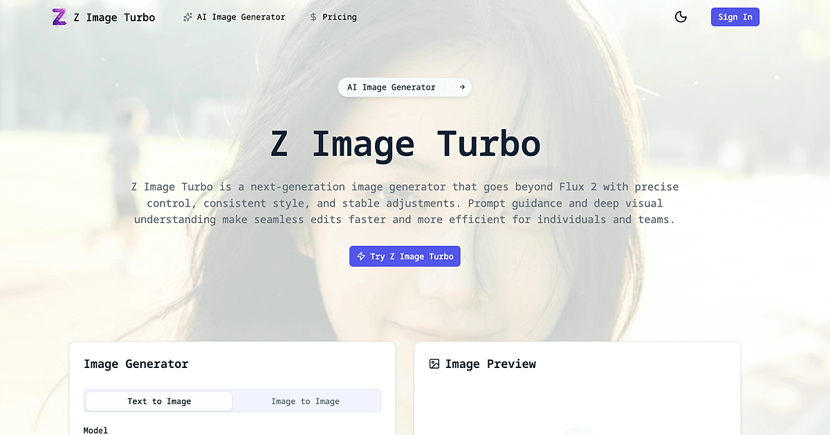 Z Image Turbo