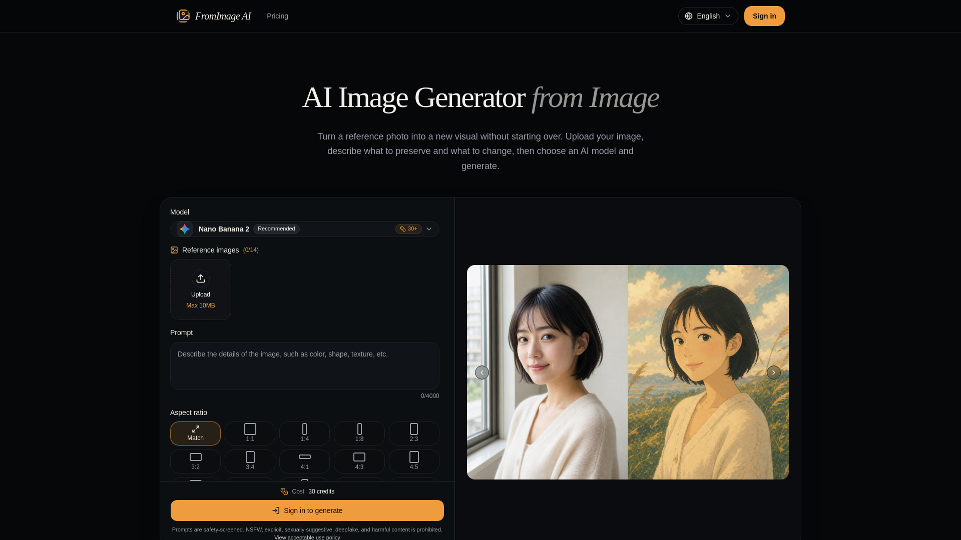 FromImage AI