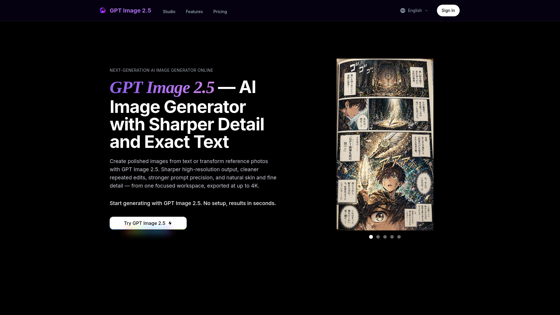 GPT Image 2.5 AI Video Generator