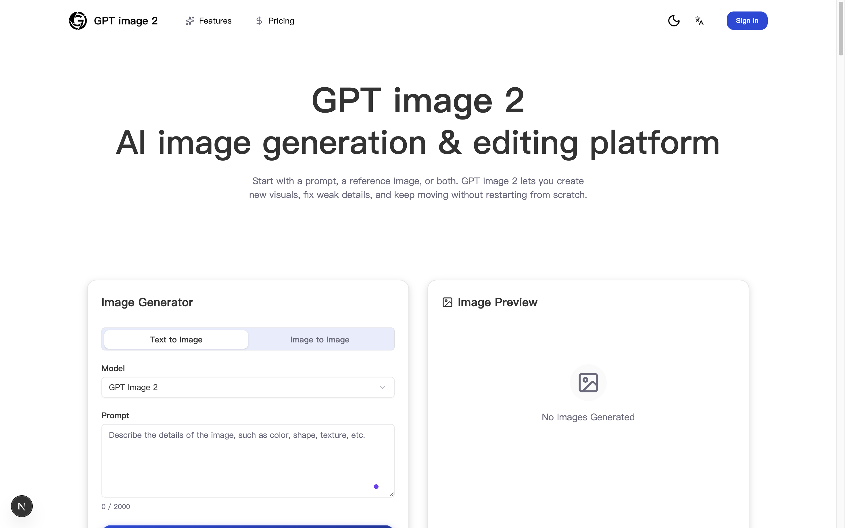 GPT image 2 - Generate, edit, and refine images with AI