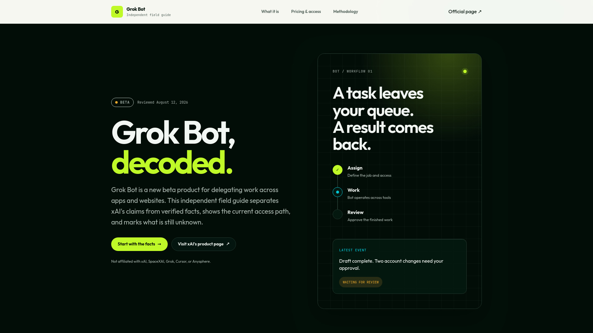 grok bot