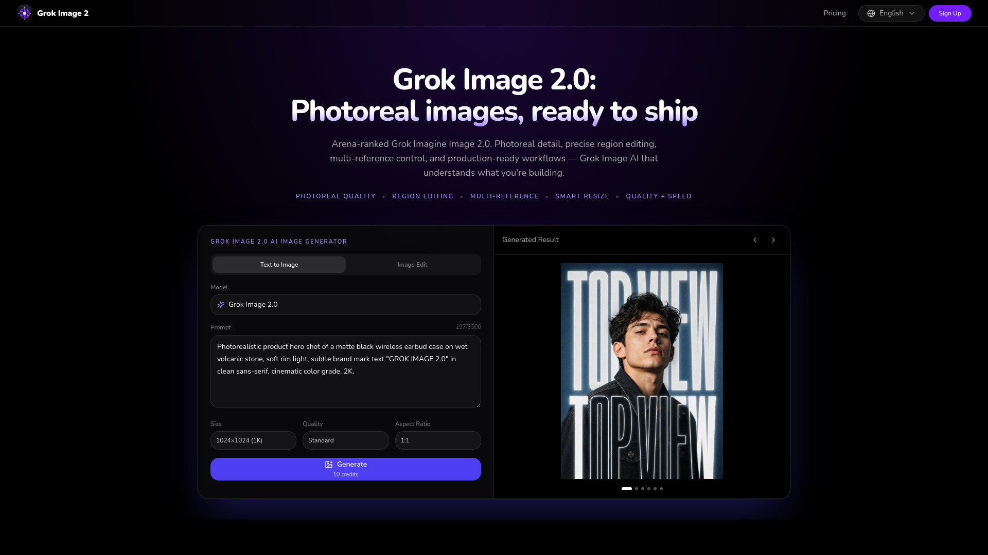 Grok Image 2.0