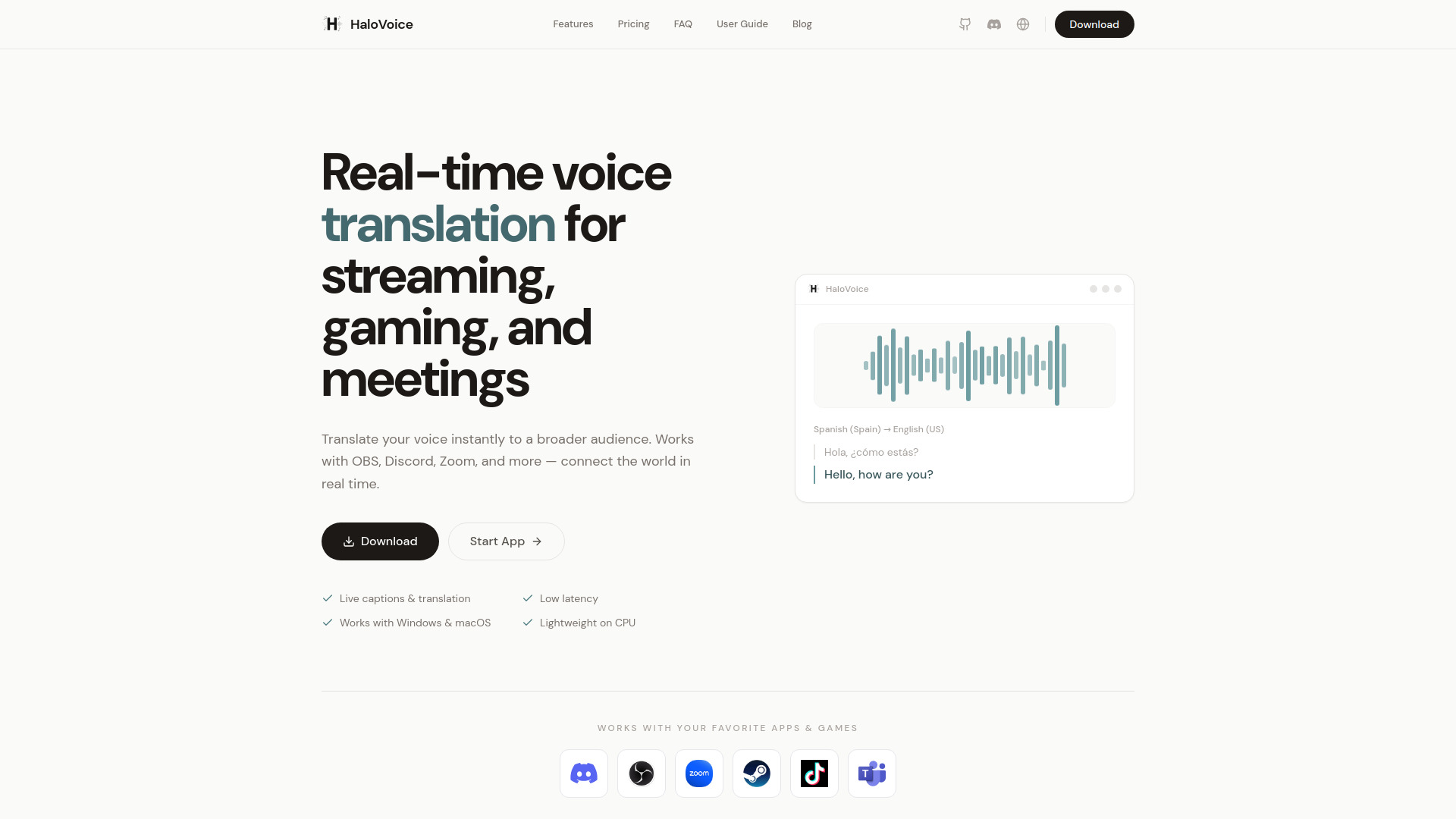 HaloVoice
