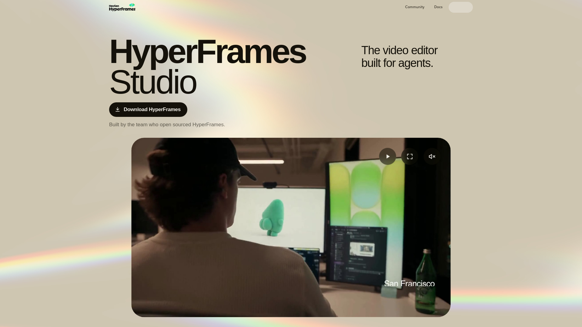 HyperFrames Studio