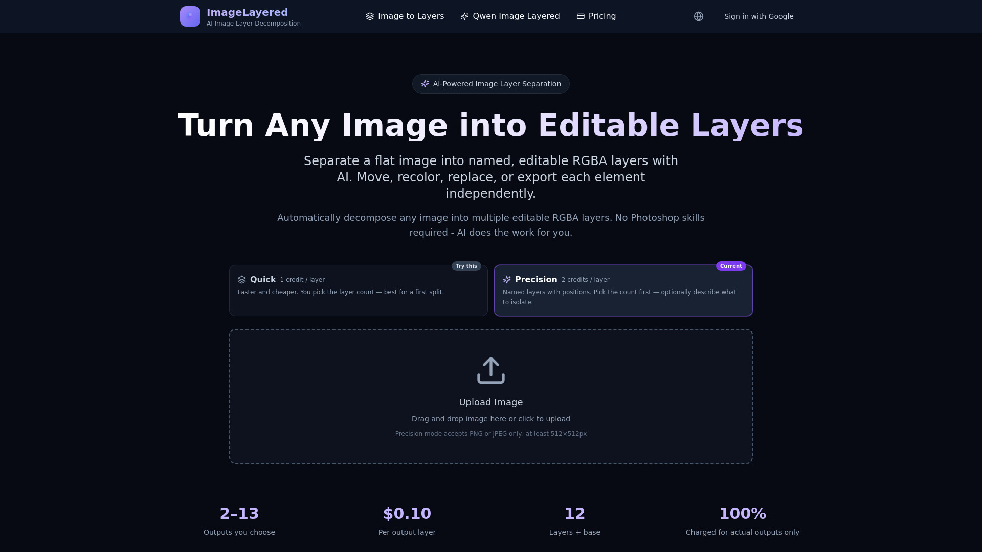 Image to Layers
