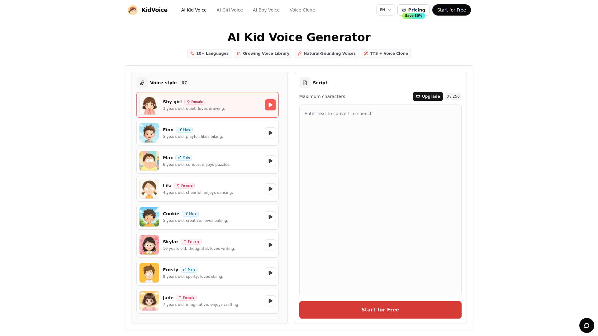EnfantVoix
