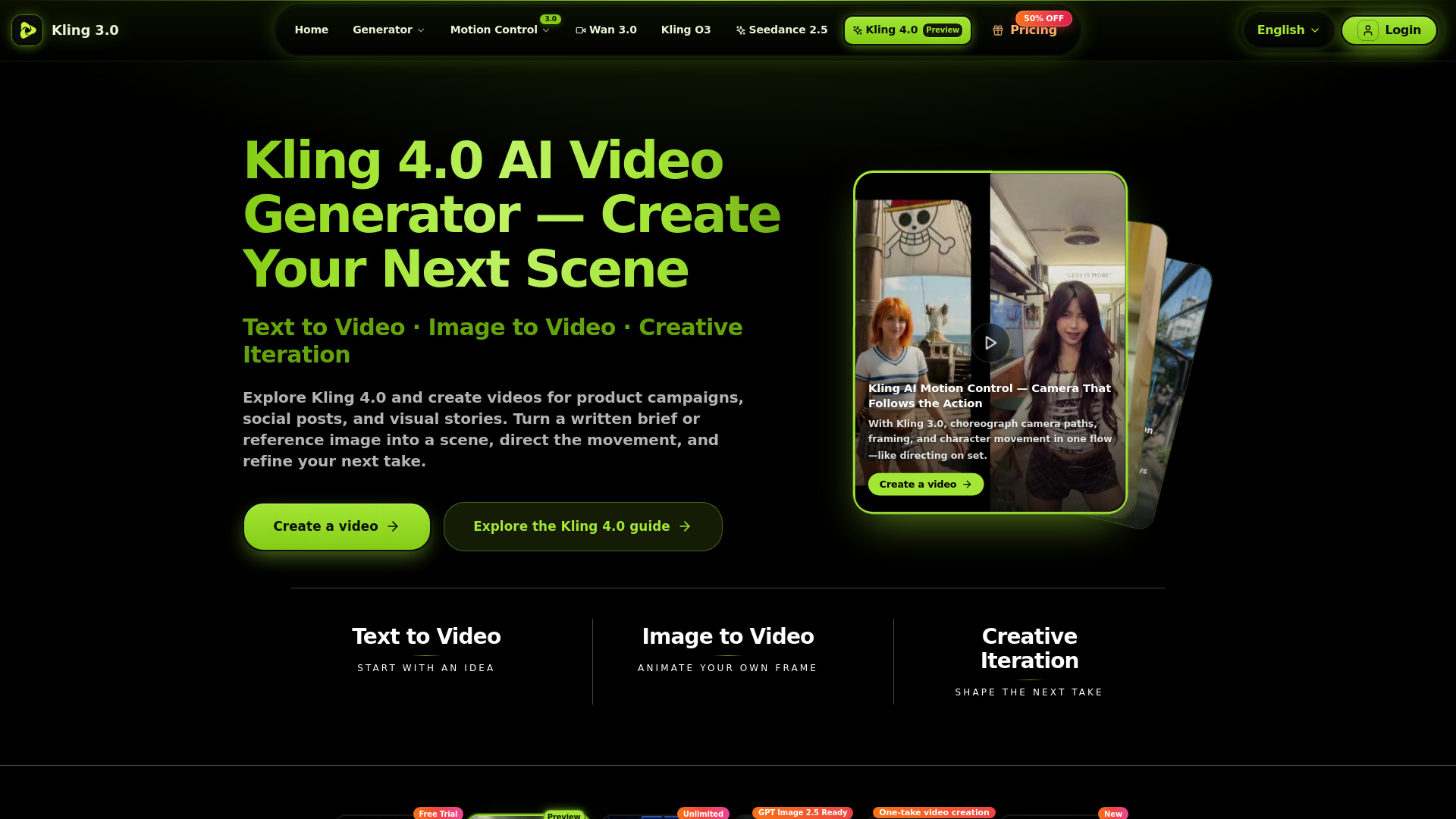 Kling 4.0 AI Video Generator - 1
