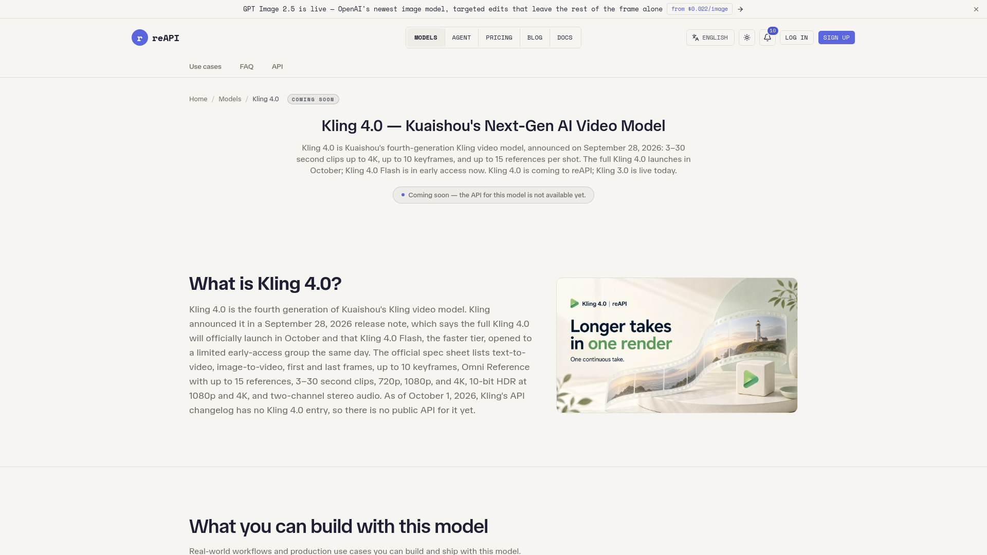 kling 4.0 - récolte