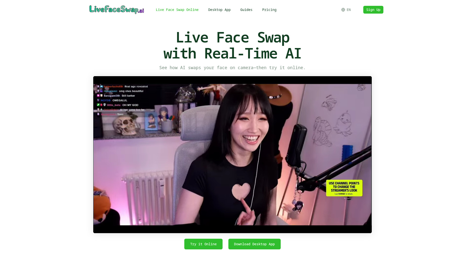 LiveFaceSwap AI
