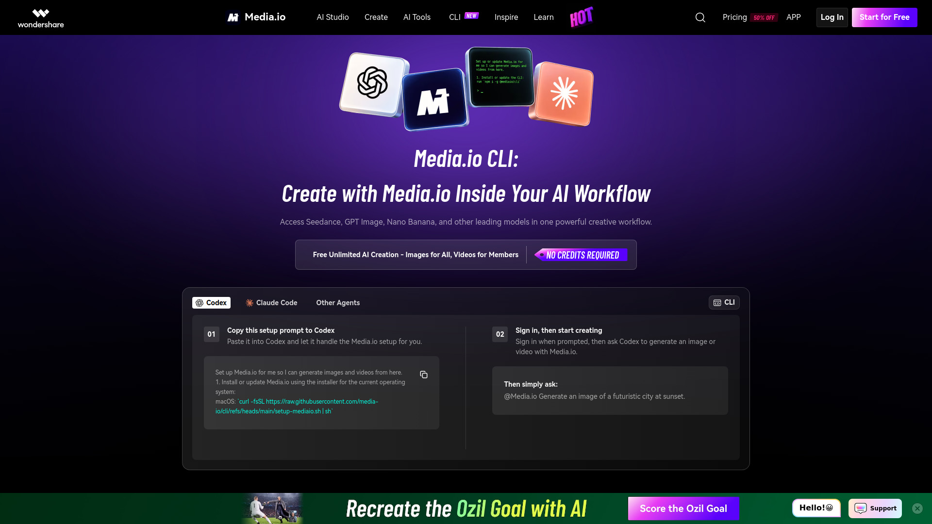 Media.io CLI