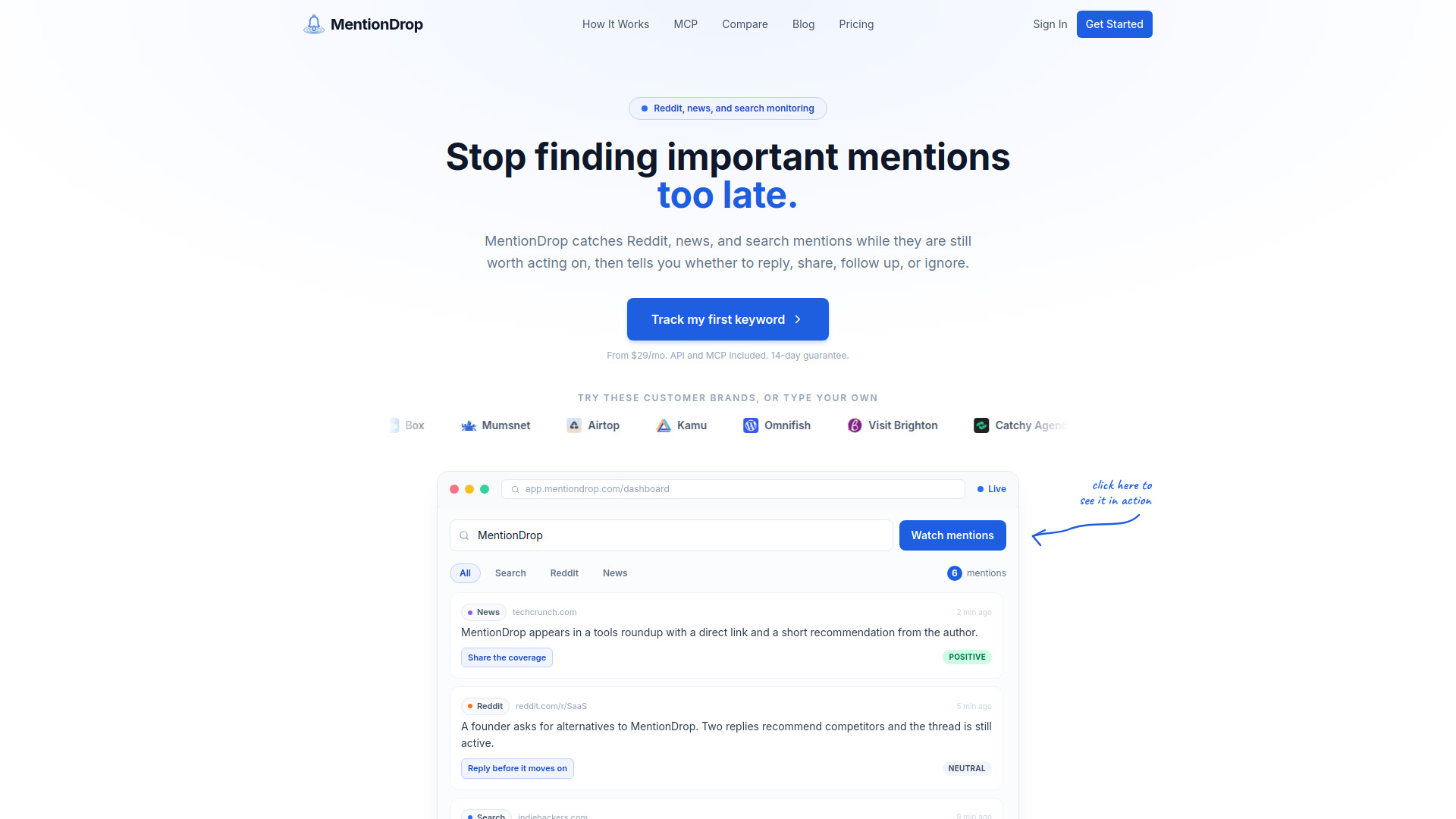 MentionDrop