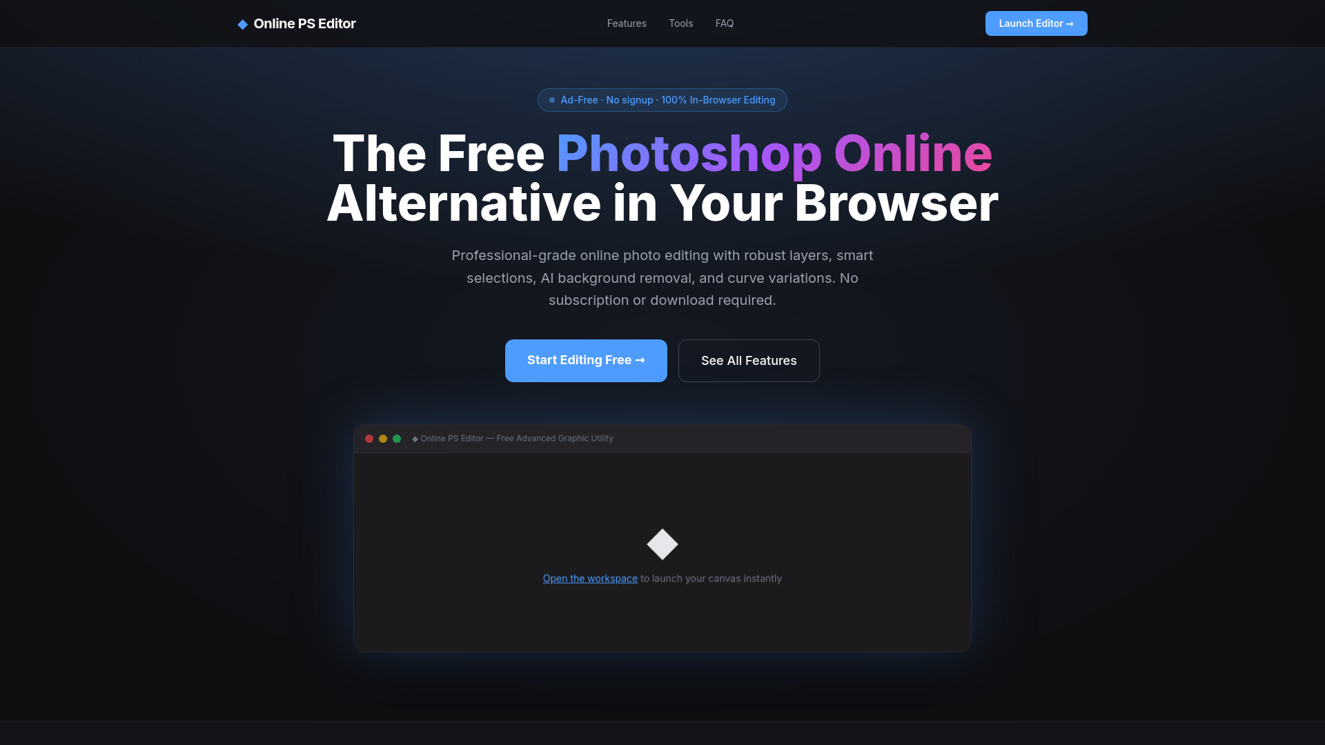 Editor PS on-line