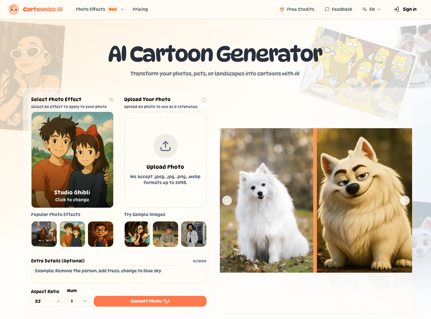 Cartoonize AI - Photo To Cartoon
