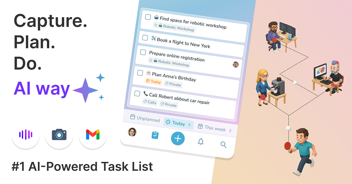 Ping AI Tasklist