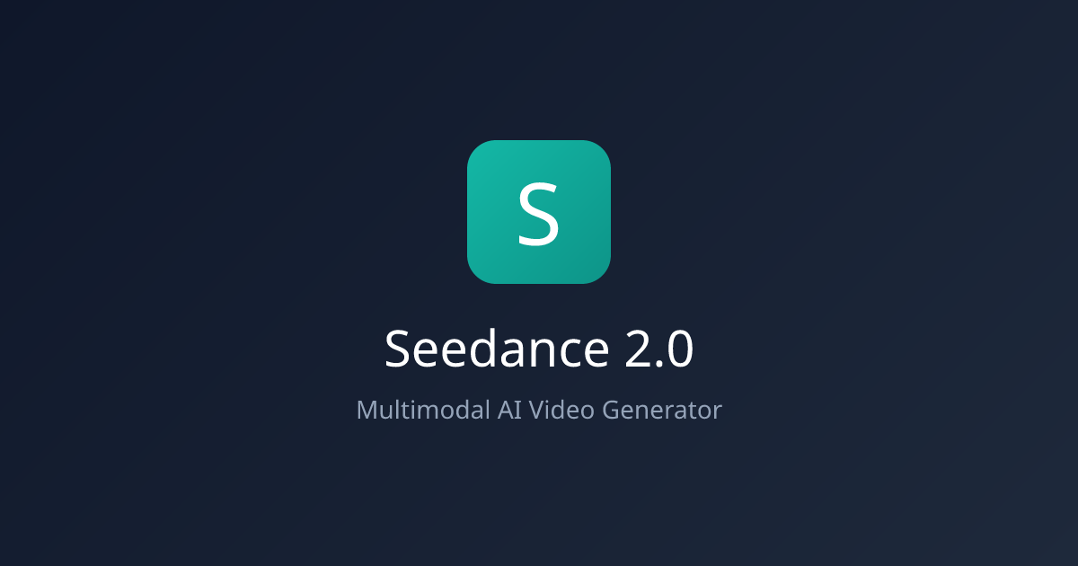 Seedance 2 – AI 文本到视频生成器
