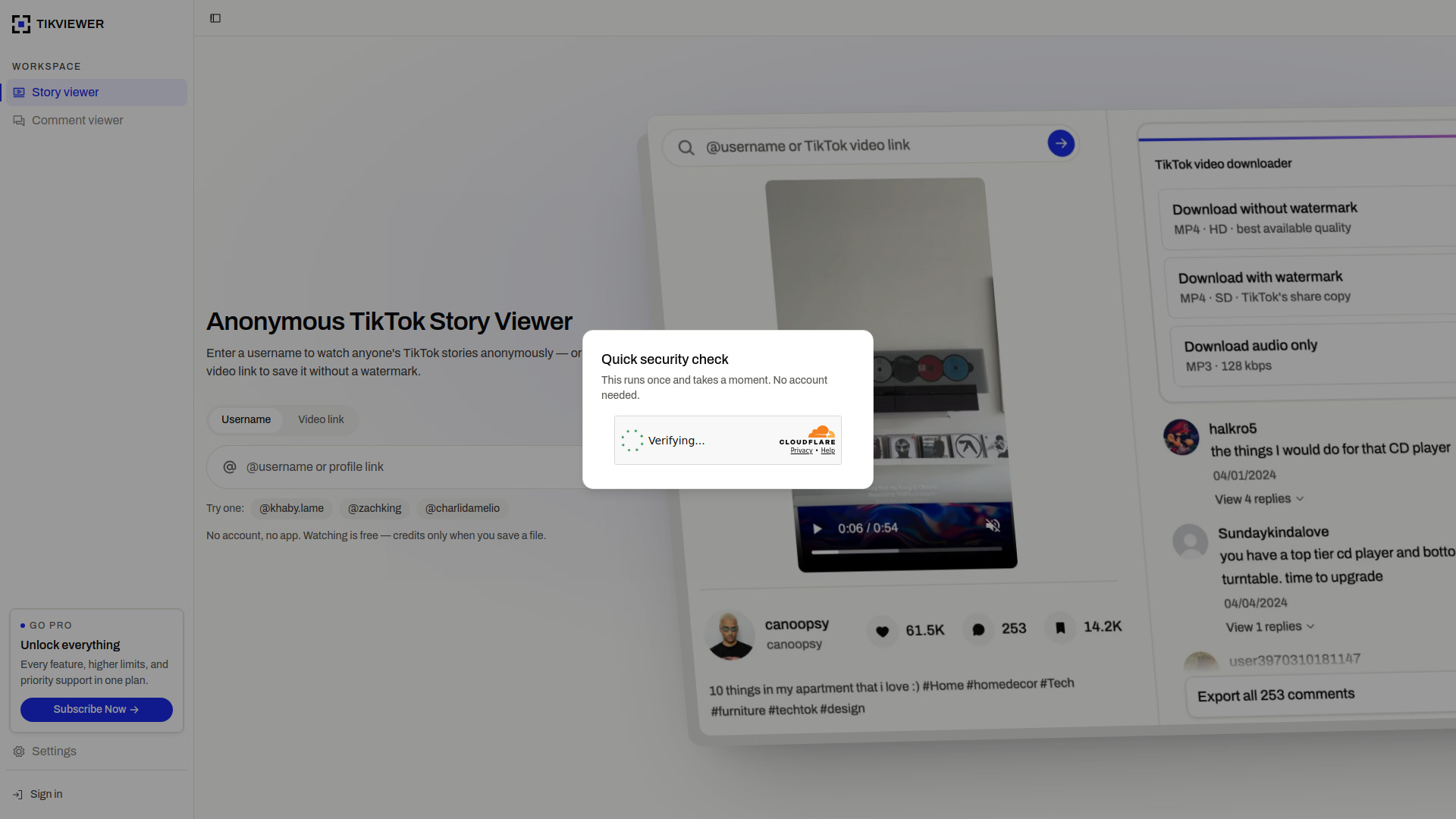 TikViewer