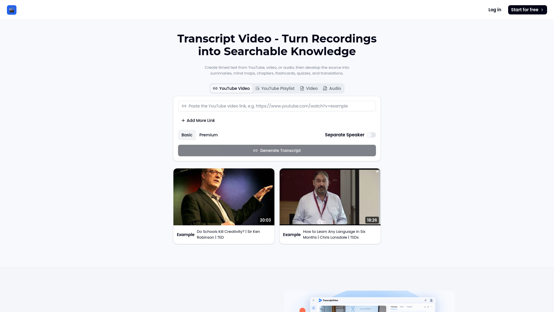 TranscrtiptVideo