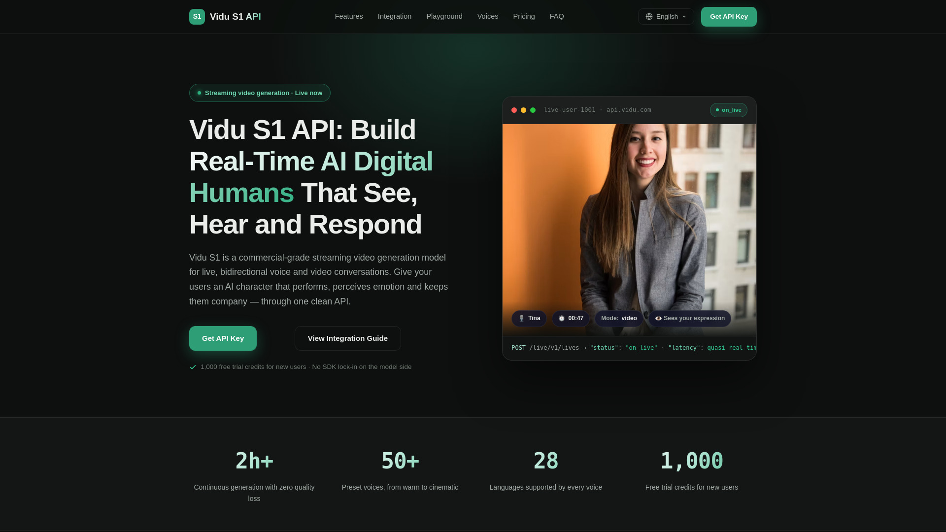 ViduS1 API