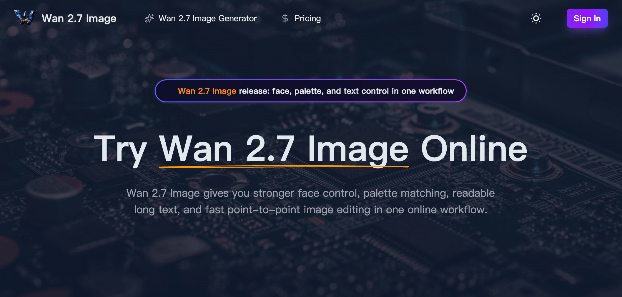 Wan 2.7 Image
