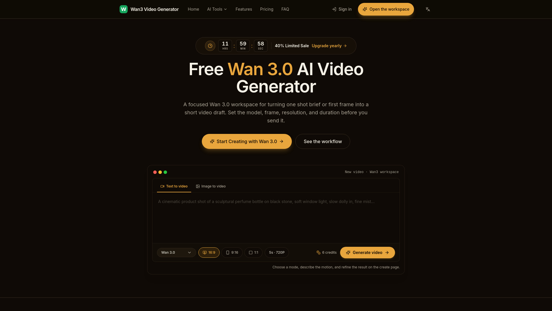 Wan3 Video Generator
