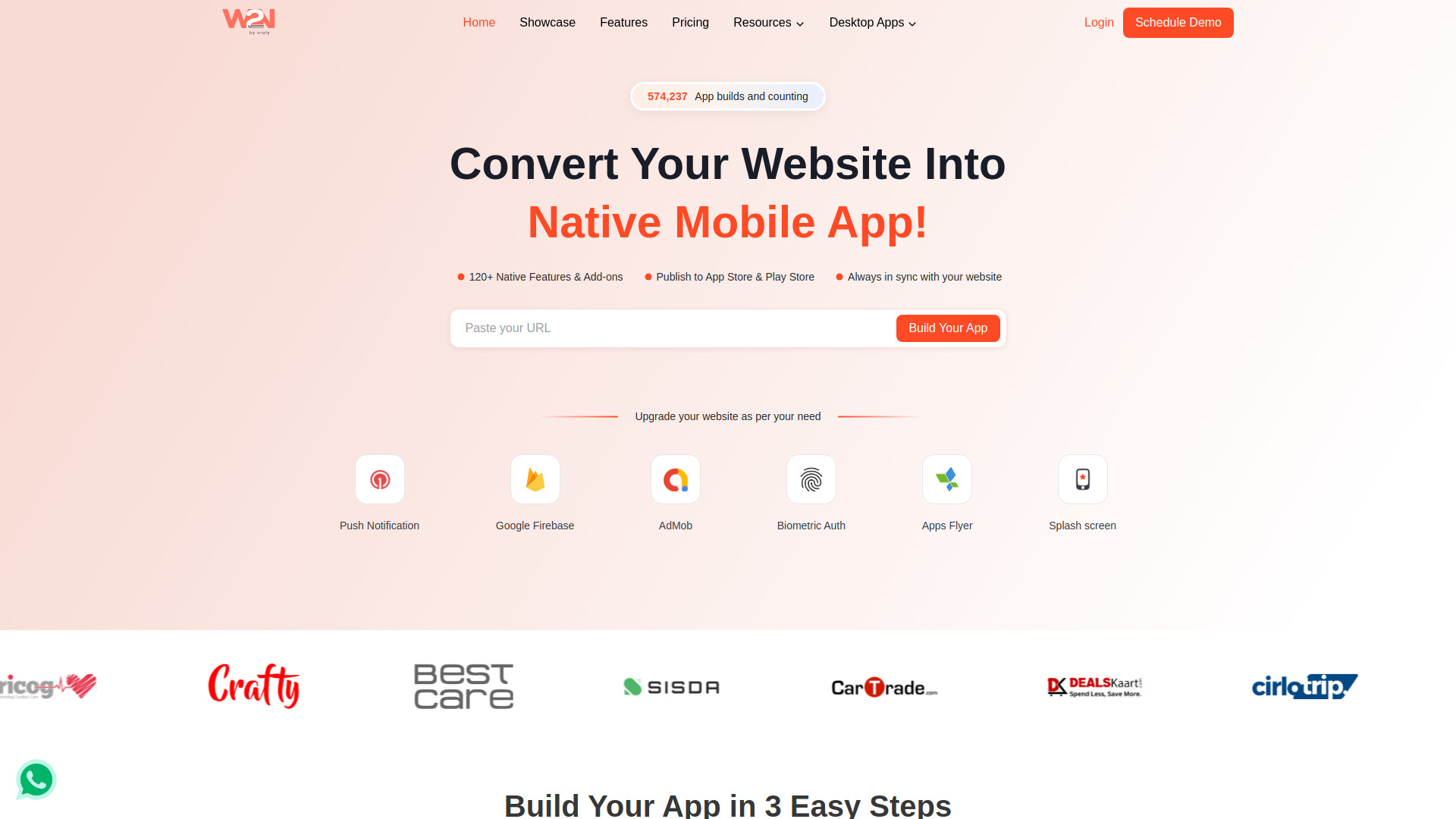 Webtonative