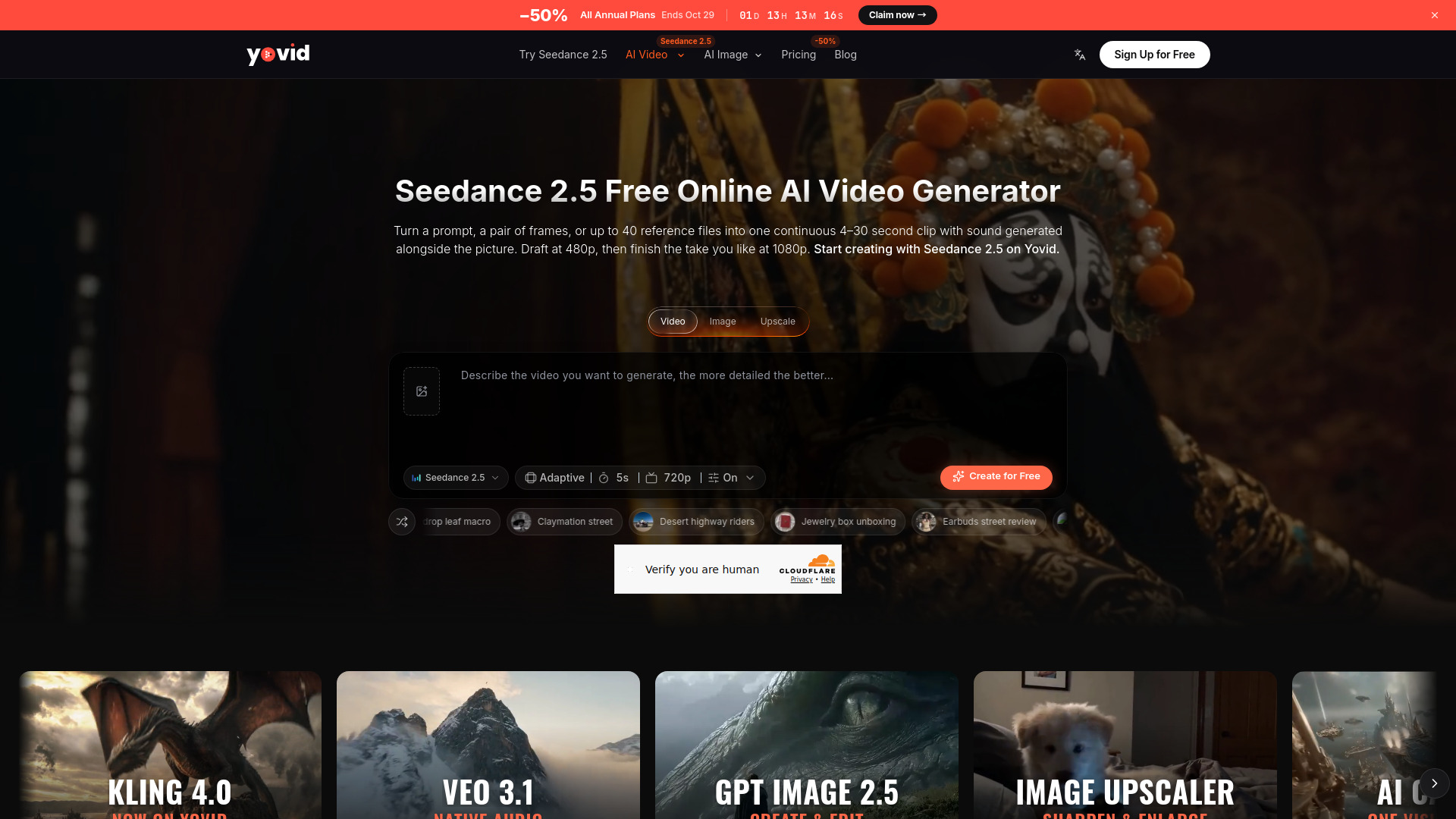 Yovid – Seedance 2.5 AI Video Generator